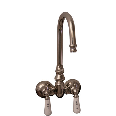 2 Handle Bathroom Clawfoot Tub Faucet