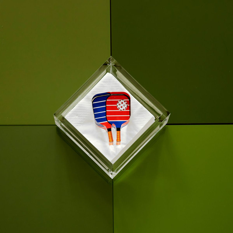 Acrylic Flat Napkin Holder