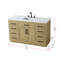 Meuble-lavabo simple 54 po Ahner-16195790