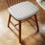 Chaises de cuisine de ferme avec assise rembourrée-315845084