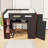 Full Wood Loft Bed With Desk, Storage Shelves, Wardrobe, USB Port And LED Light-640688373