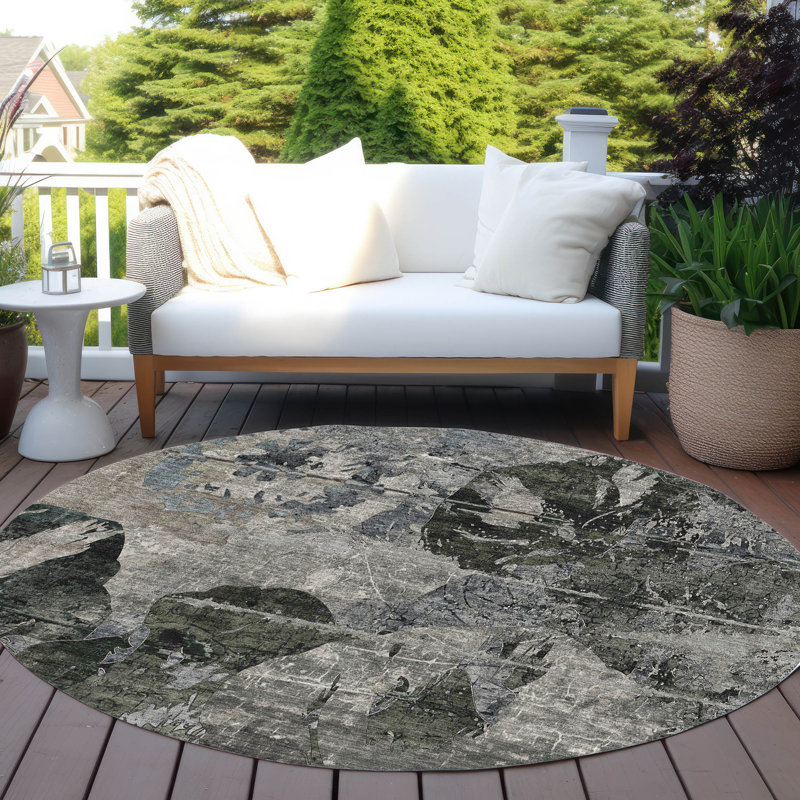 Tapis intérieur / extérieur Fordingbridge, Rond 8 pi