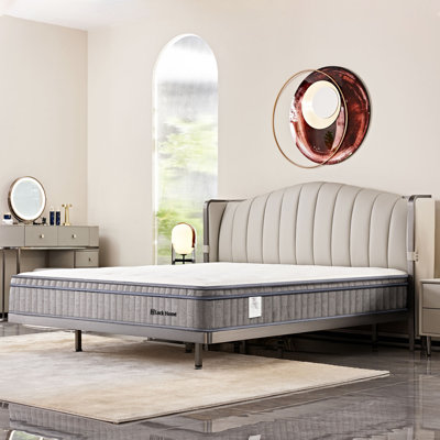 Luck Home Mattress Pocket Spring Memory Foam Hybrid Mattress