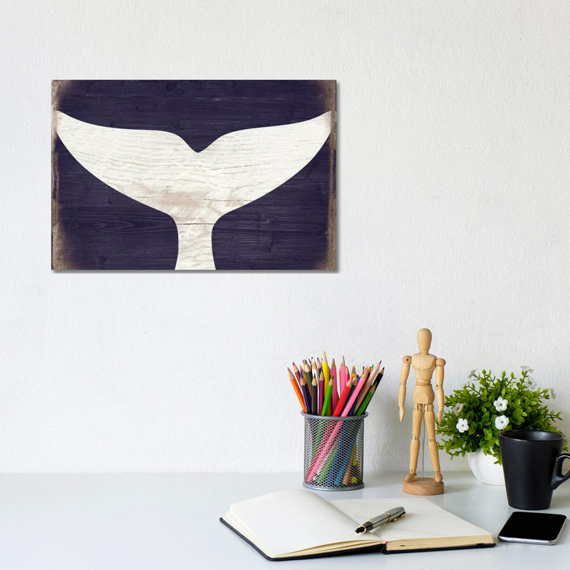 Humpback II by Color Bakery - Wrapped Canvas Print, 20.32 cm H x 30.48 cm W
