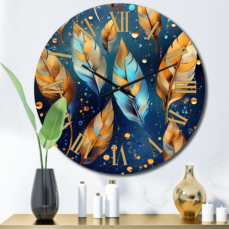 Metal Wall Clock, Small
