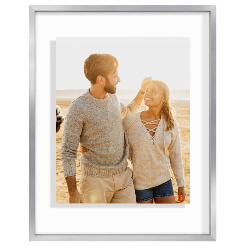 Cadre photo Wakas, Argent, 11 po x 14 po