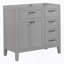 Meuble-lavabo 36 po sans lavabo, base d'armoire seulement, armoire de salle de bain-113463747