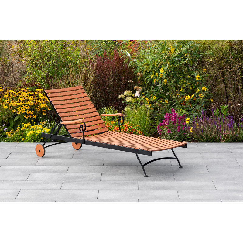 Chongris 195cm Long Eucalyptus Single Chaise with Cushions