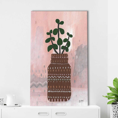 Boho Planter I par Lynn Mack - Peinture