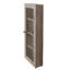 Armoire à porte en verre récupéré