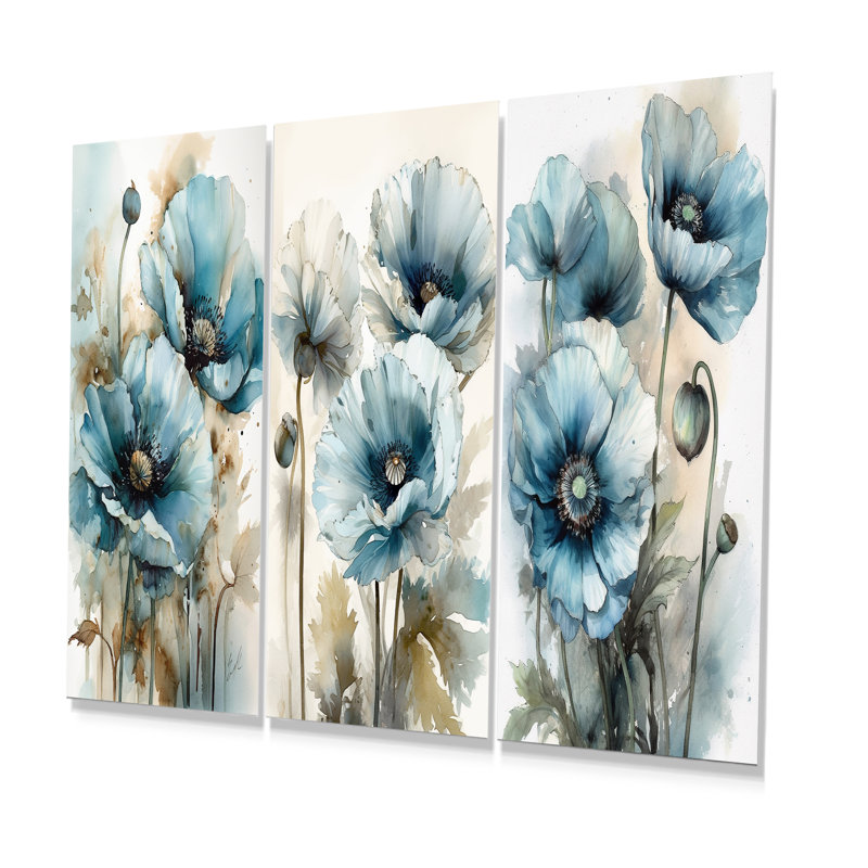 Ensemble de salon radiant 3 pièces «Poppy», H 32 po x l 48 po