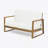 LOVESEAT & COFFEE TABLE