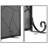 Iron Geometric Fireplace Screen