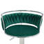 Tabouret de bar pivotant avec dossier Ginko-882844524-879315297