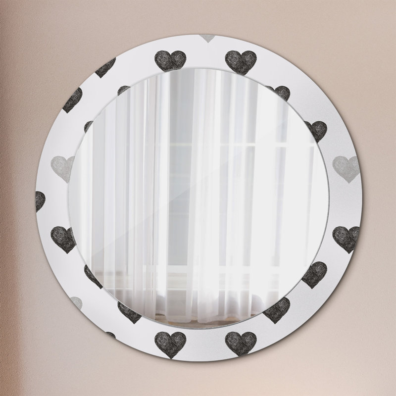 Huldar Glass Flat Wall Mirror