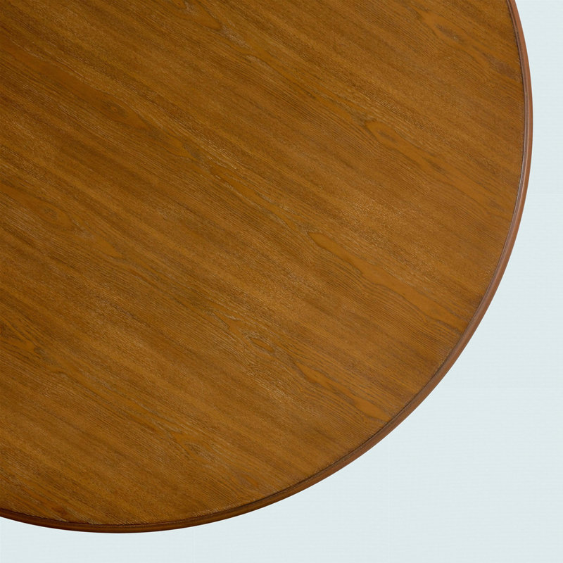 Table de salle à manger Nermira, Brun, H 30 po x L 46,85 po x l 46,85 po