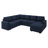 Hildur U-Shaped Sectional Sofa Bed Pull Out Sleeper Couch With Storage Chaise-708616946