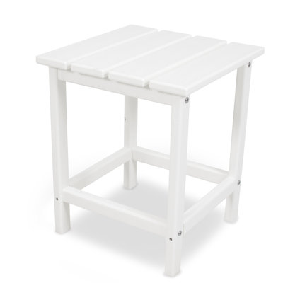 POLYWOOD® Long Island 15" Patio Side Table