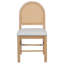 Ensemble de table de salle à manger extensible 5 pièces avec 5 chaises rembourrées confortables pour les réunions de famille dans la salle à manger et la cuisine