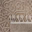 Tapis intérieur / extérieur beige / médaillon-115635642