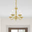 Lustre classique / traditionnel à 5 lumières de style bougie Benedetto-858682476