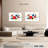 Avery Mondrian Inspired Rustic Abstract