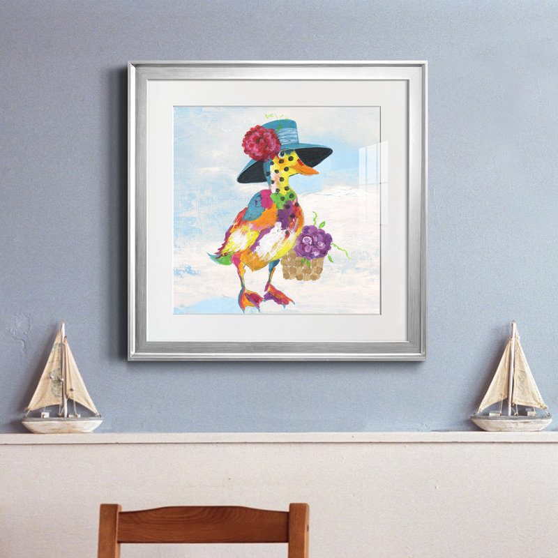«Bless Our Home» - peinture encadrée, Encadrement argenté, H 22,5 po x l 22,5 po x P 1,5 po