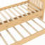 Lit plateforme simple avec tiroirs et lit gigogne-618999472