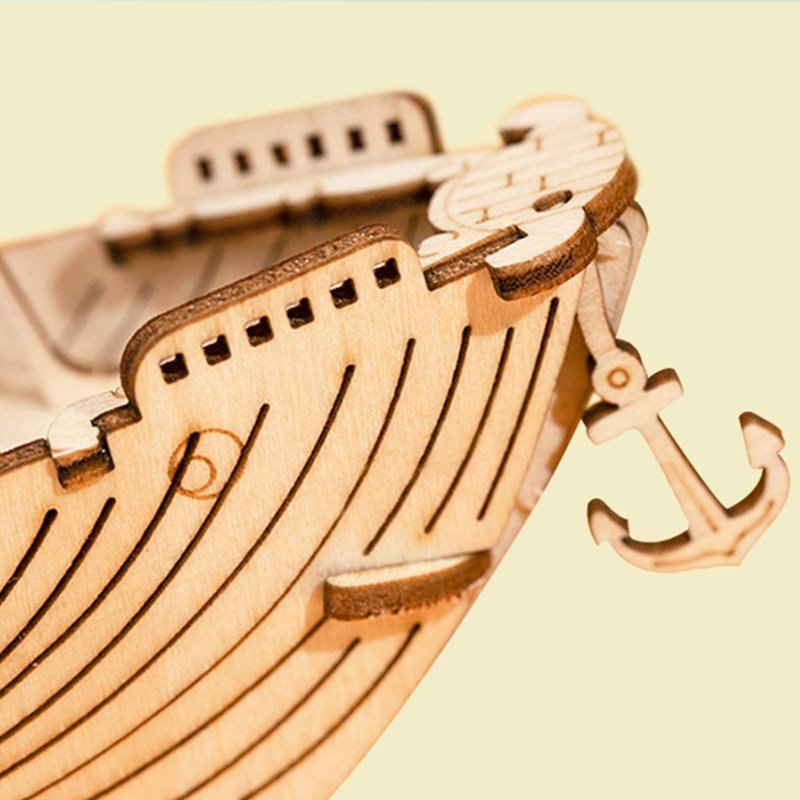 Bricolage 3D - Bateau de pêche - 104 pièces