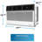Friedrich 10000 BTU Wi-Fi Connected Window Air Conditioner for 450 Square Feet with Remote Included