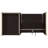 Cappuccino 2-Drawer Computer Desk-298219922