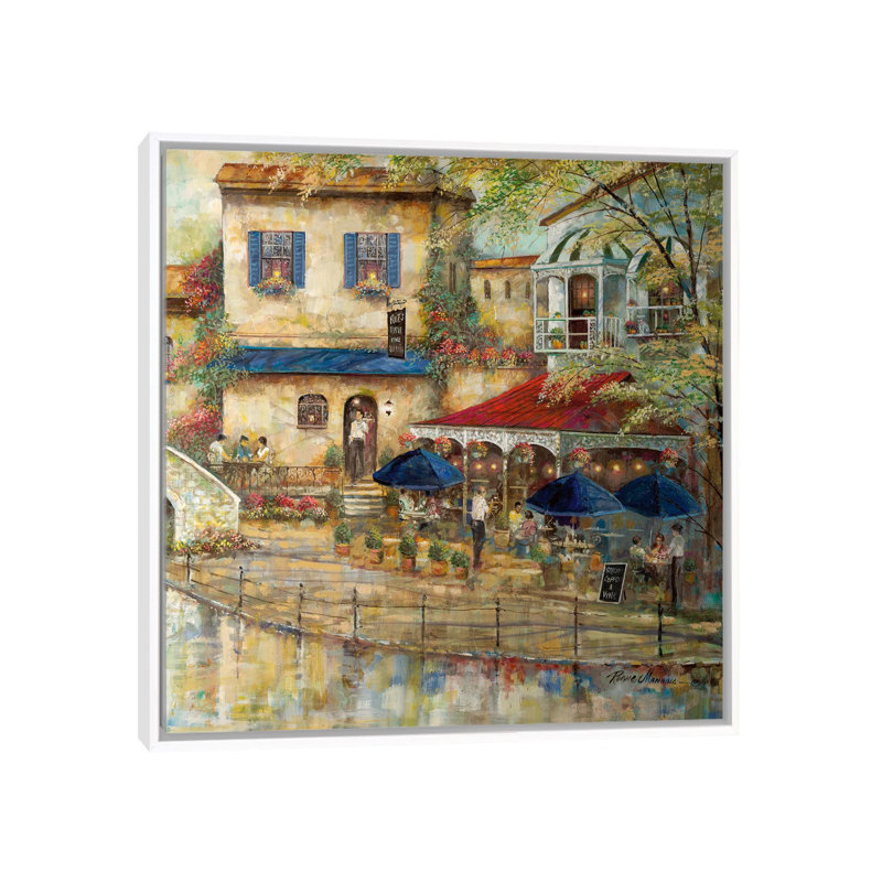 «Arthur's II» par Ruane Manning - reproduction d'art, H 37 po x l 37 po x P 1,5 po, Aucun mat, Toile blanche encadrée