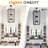 8 - Light Dimmable Lantern Geometric Chandelier-1276474730