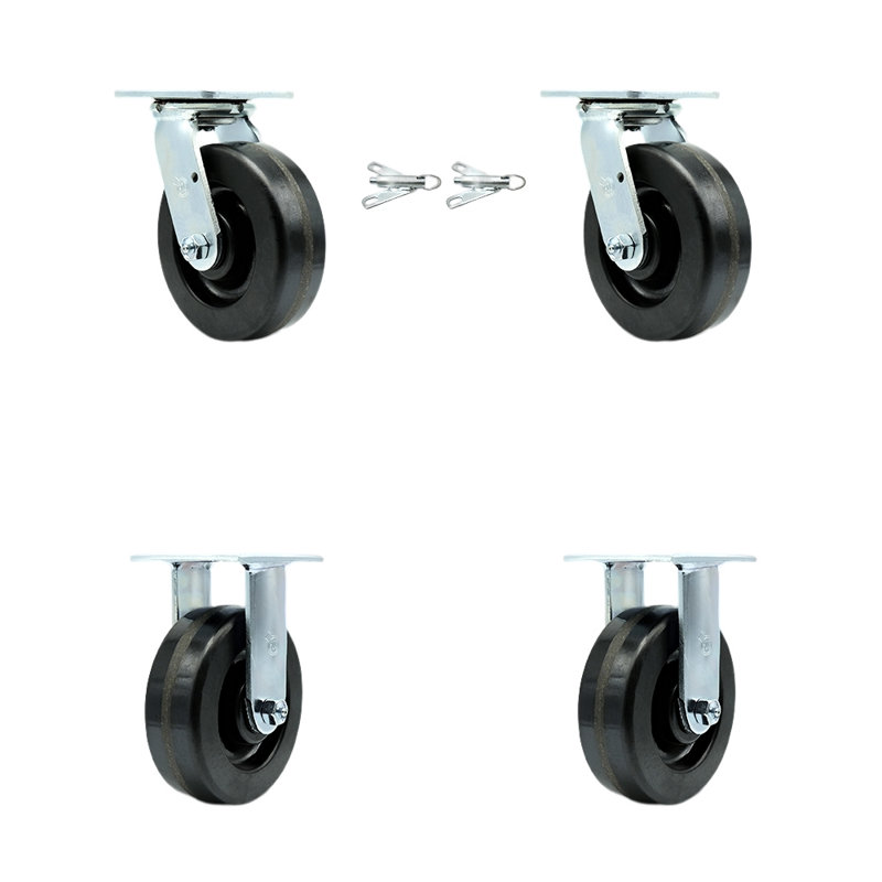4-Piece Phenolic Caster Set