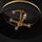 Cecilia 8 - Light Patinaed Brass Unique/Statement Pendant-1588480293