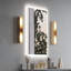 Aura 24? Rectangular Lighted Led Mirror With Defogger, Built-In Dimmer, And Adjustable Brightness-551072276-551072275-550959761