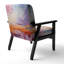 Blush Horizon II - Fauteuil rembourré moderne