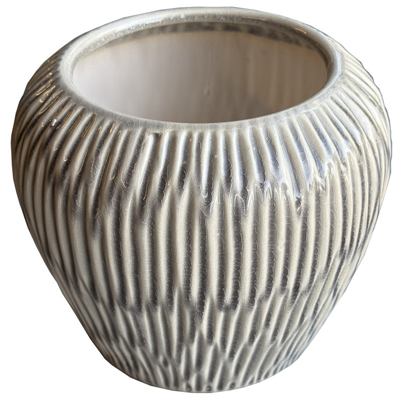 Catheline Handmade Ceramic Table Vase, 15cm H x 17cm W x 17cm D