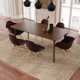 Evanston 71" Wood Dining Table