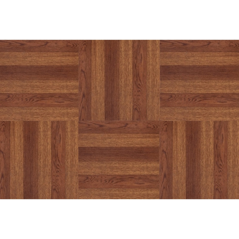Carreau de vinyle en chêne aspect planche 12 po x 12 po x 1,2 mm