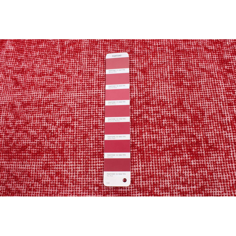 Tapis rouge foncé Melis 6 pi 11 po x 10 pi 10 po