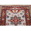 Tapis de couloir gris en laine 3x8