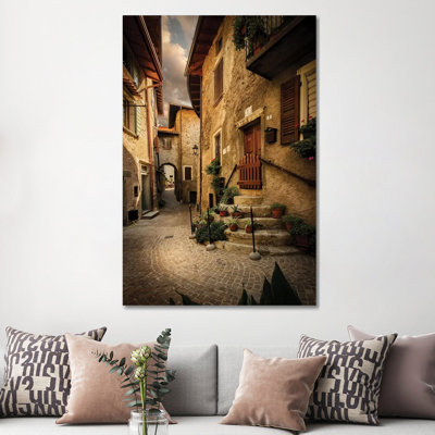Tremosine II, Lombardy, Italy by Enzo Romano - Print on Canvas