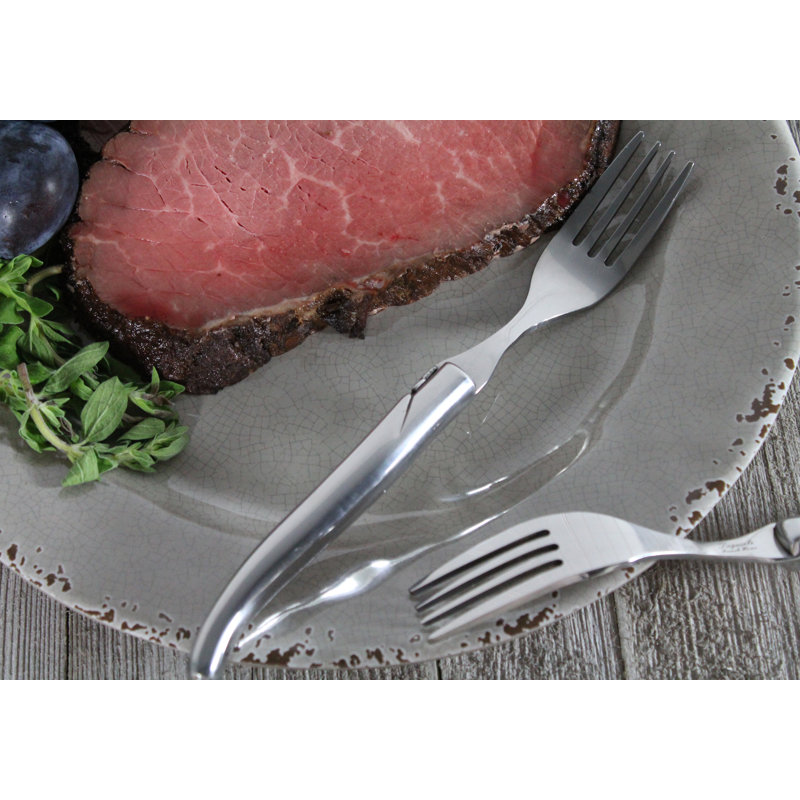 French Home French Home Laguiole Connoisseur Solid Stainless Steel Steak Forks, 4-Piece Set (Set of 4)