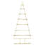 Metal Christmas Tree with Stand Gold Powder-coated steel-1712149302