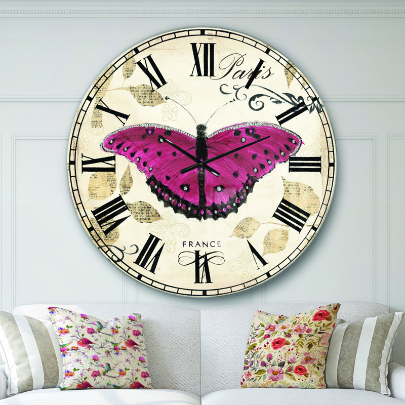 Horloge murale Swigart, Surdimensionné