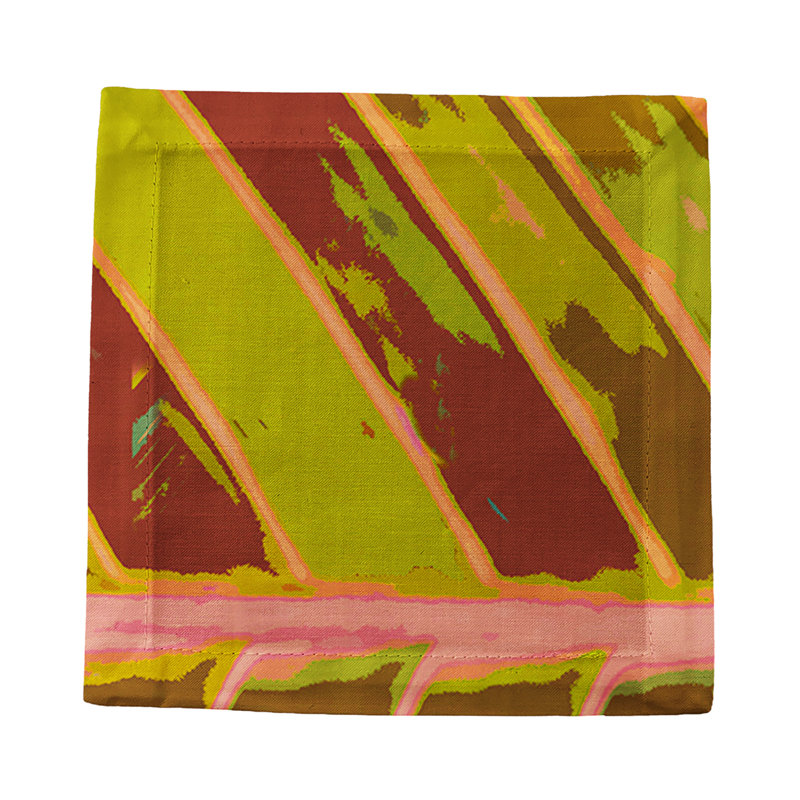 Square Napkins, Crimson