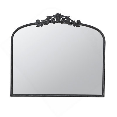 40" x 31" Classic Design Large Arch Mirror and Baroque Inspired Frame