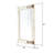 Serenad Rectangular Wood Farmhouse Wall Mirror