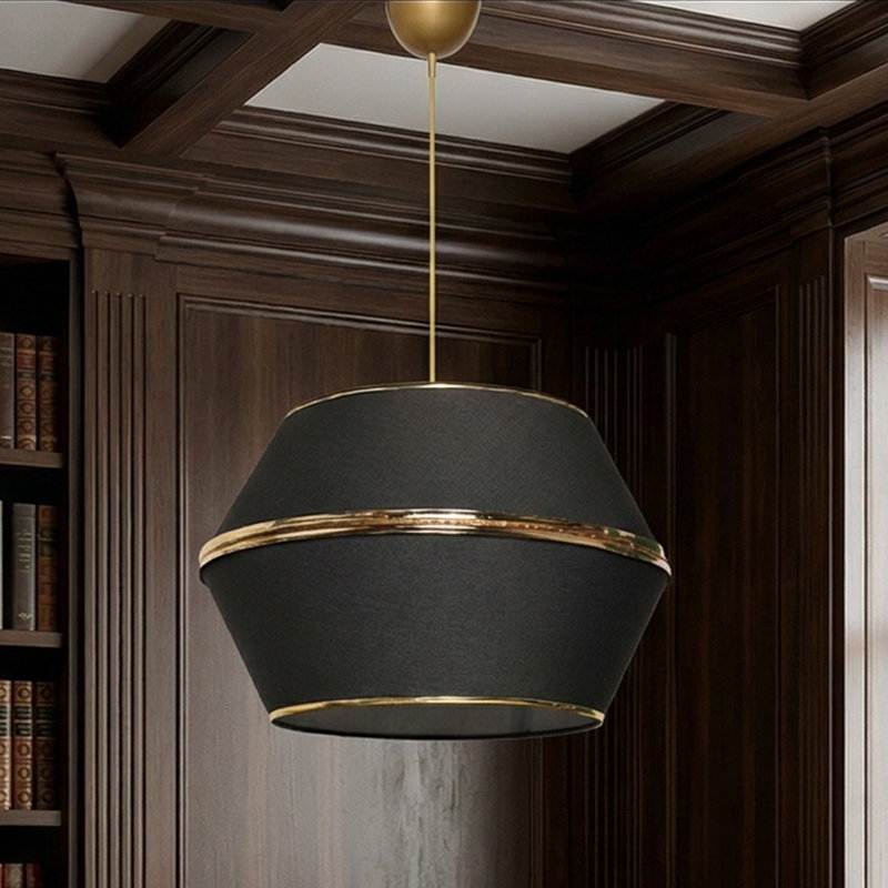 Luminaire suspendu géométrique à 1 lumière Aurelius